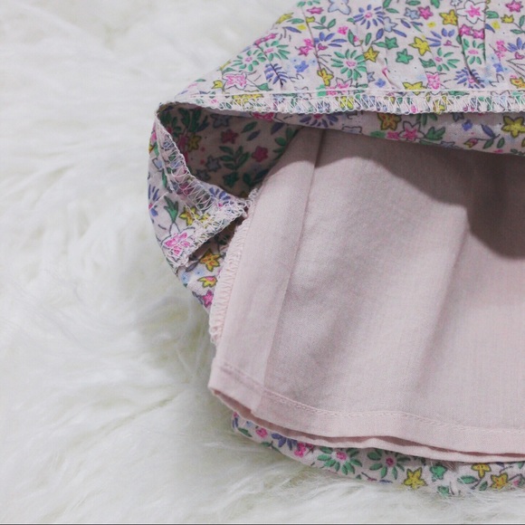 NWT Baby Gap Colorful Floral Peplum Print Tank Top - Picture 5 of 8